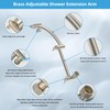 Hibbent All Metal cUPC Certified Rain Shower Head, 12'' High