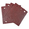 Amtech V4040 P60 Hook and Loop Square Sanding Sheets, 10