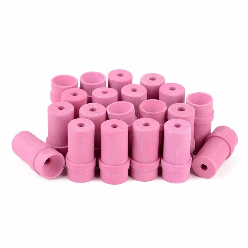 20Pcs/set Sandblaster Replacement Air Sand Blasting Ceramic Nozzles Tips 4.5mm