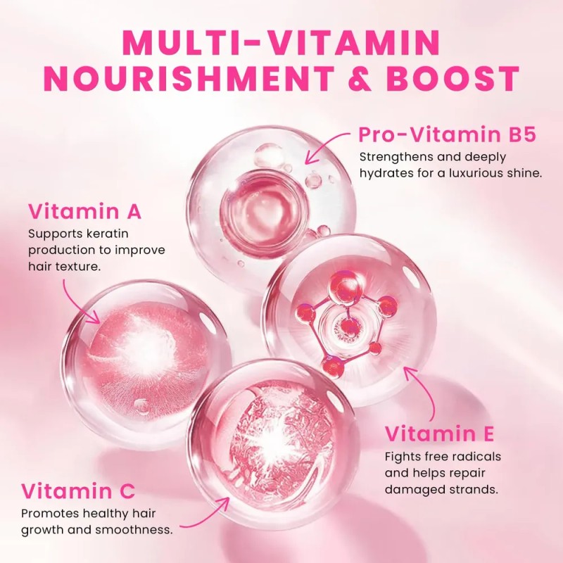 Hair Vitamins Bali Secret Aceite Marroquí Puro 12 Cápsulas