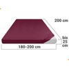 Classic Jersey Fitted Sheet Available In 34 Colours and 6