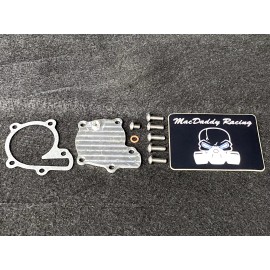 MacDaddy Racing Billet Coolant Water Pump Cover EZ Drain Yamaha Banshee 1987-06