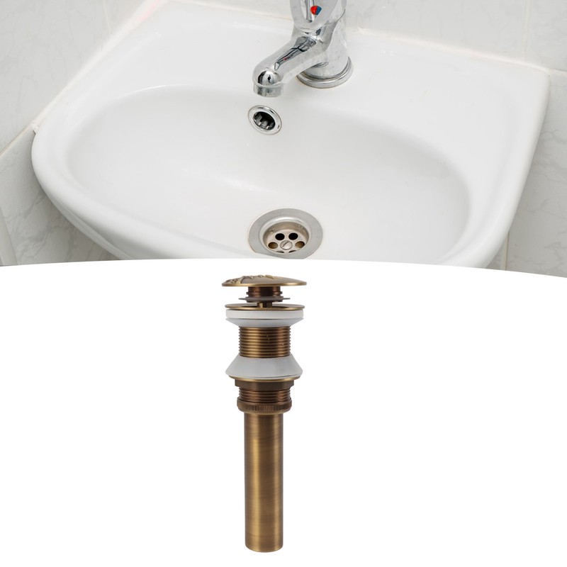 Pop Up Sink Drain Vintage Sink Vessel Drain Stopper Plant