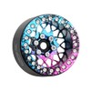 TCRC 4PCS Splash Anodizing Aluminum 1.9 Inch Beadlock Wheels Hubs