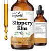 Wild & Organic Slippery Elm Liquid Drops - Lung, Digestive