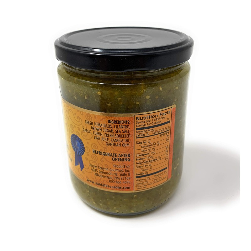 SANTA FE SEASONS Tomatillo Salsa, 16 OZ