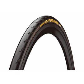 Continental 0118537 Gatorskin DuraSkin Bicycle Tire, 700 x 23mm, Wire Beaded, Black