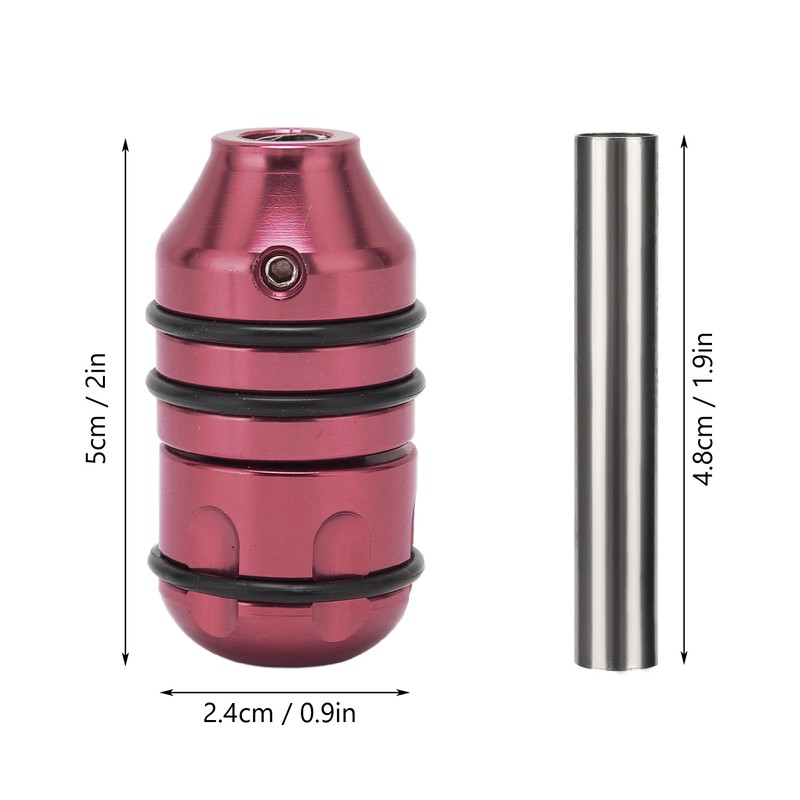 Aluminum Alloy Tattoo Grip 24mm Professional Self Lock Tattoo Grip