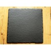 Slate Plate 25 cm Positive Corners [Black, Utensils, Stone Flat