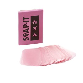 Soap-It Soap Sheets - 150 Soap Paper - Soap for On the Go - Mini Soap to Go - Hand Soap - Soap Paper Sheets - Camping Soap - Travel Soap (Rose & Aloe Vera)