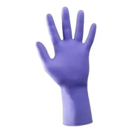 Guantes Nitrilo Uniseal Lila Antideslizantes Hipoalergénicos Talla X100