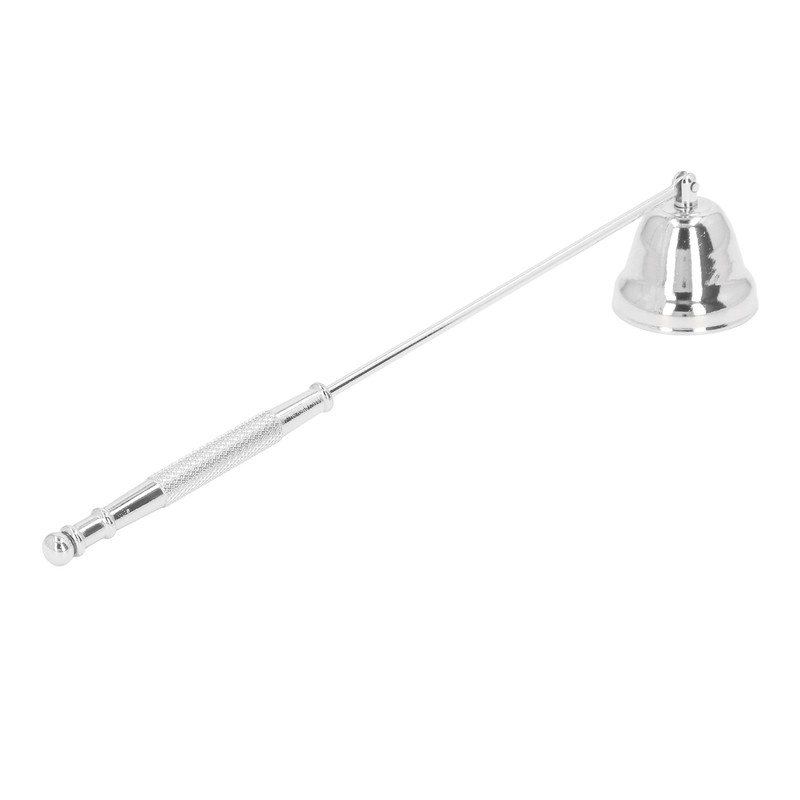 2PCS Candle Snuffer with Long Handle Bell Shape Metal Flame