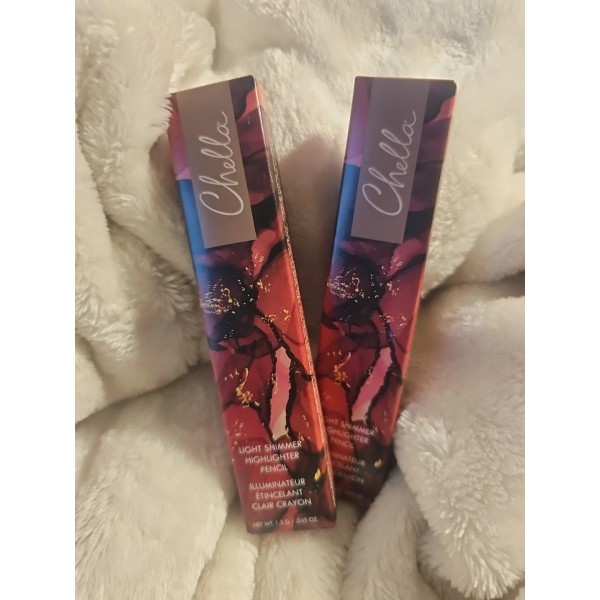 Chella 2 x CHELLA LIGHT SHIMMER HIGHLIGHTER PENCIL .045 OZ