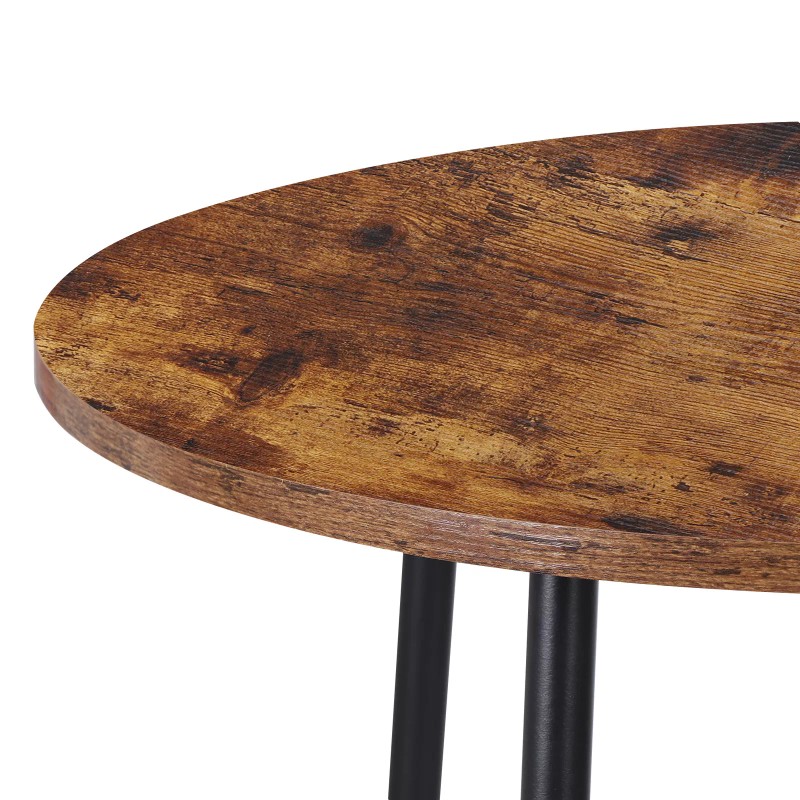 HomGarden 3 PCS Pub Dining Set Bar Table & Stools