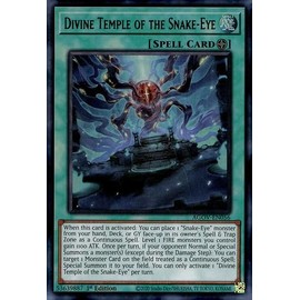 Divine Temple of The Snake-Eye - AGOV-EN056 - Ultra Rare - 1st Edition
