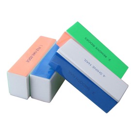 BIUDECO 10pcs Nail Polishing Block Sanding Nail Art Tool Kit Portable Shiner Buffer Block Art Accessories for Home Salon