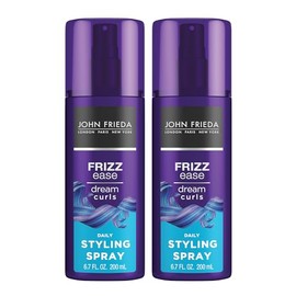 John Frieda Frizz Ease Dream Curls Daily Styling Spray (2 Pack), 6.7 Ounces