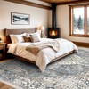 9x12 Washable Distressed Area Rugs -Living Room Bedroom Kitchen Apartment