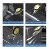 Dial Indicator, 0-80 * 33.5mm Accurate Clock Dial Test Indicator,