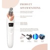 2025 Newest Blackhead Remover Pore Vacuum,USB Rechargeable Blackhead extractor:_White
