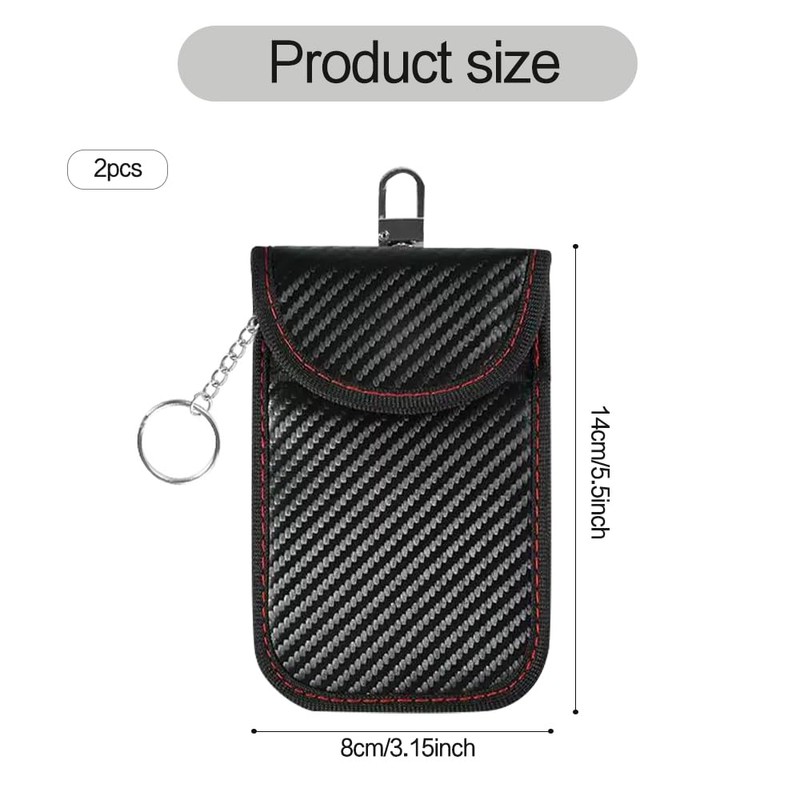 Ynaquest Car Key Cover,(2 Piece) Car Key Fob Cover,Car Key