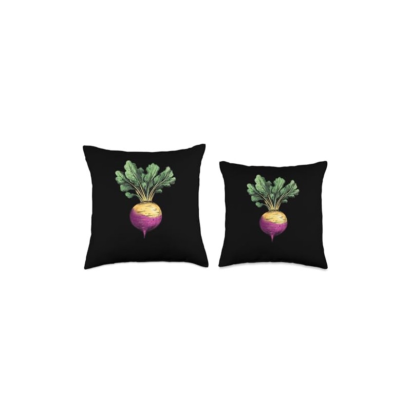 Rutabaga Pop Art Throw Pillow