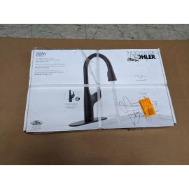 Kohler Safia R24298-BL Pull-Down Kitchen Faucet - Matte Black