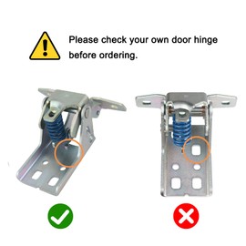 Upper Door Hinge for Front Door Right Passenger Side Compatible with Dodge Ram 1500 2500 3500 Dakota Truck Door Parts 1994-2002 Replaces 55075956AC