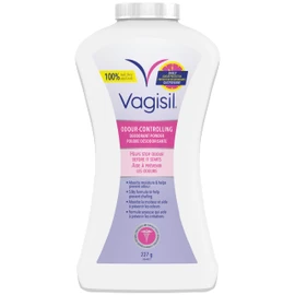 Vagisil Odour Control Deodourant Powder for Women, Talc-Free, Gynecologist Tested, 227g