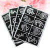 Pack of 32 Stencils Tattoo Stencils Glitter Tattoo Stencils Temporary