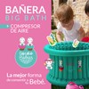 CUPCAKE BABIES Bañera Inflable Toddler Color Turquesa | Set de