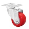 WAGNER Soft swivel castor, diameter 30 mm, height 50 mm,