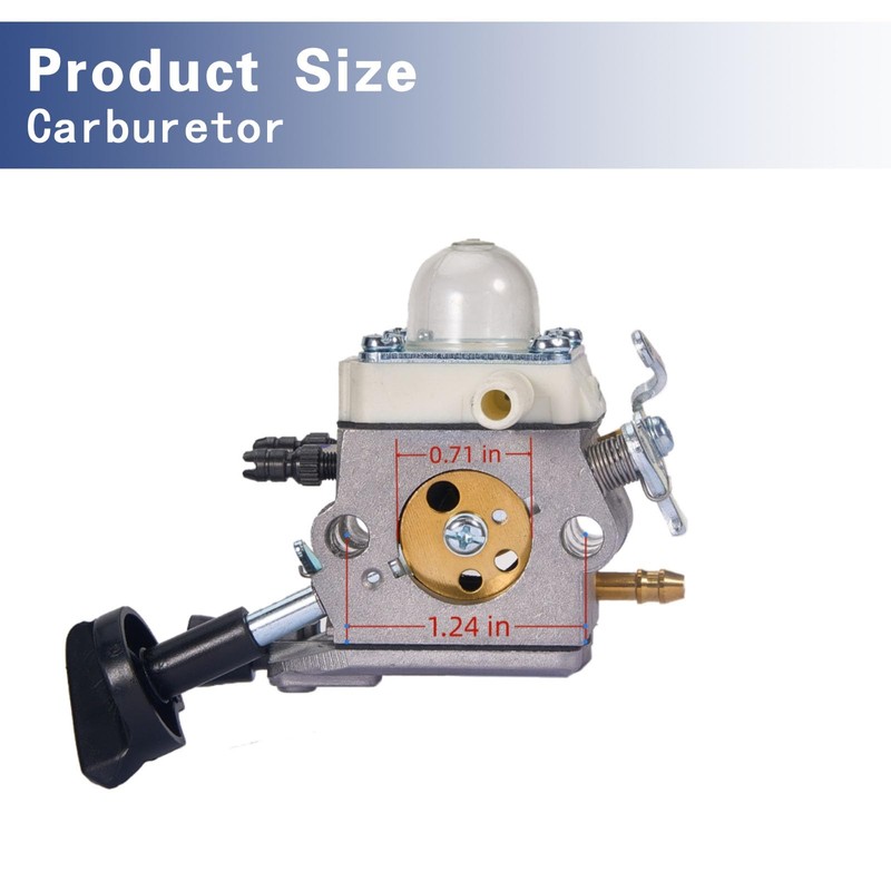 Carburionix High Quality BG86 Carburetor for STIHL SH86 SH86C BG86C