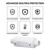 POE Combiner Splitter Adapter IEEE802.3AF AT Standard 10 100Mbps Waterproof