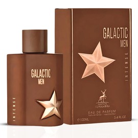Maison Alhambra Galatic Men Intense Eau De Parfum Spray - 100Ml (3.4 oZ), Cozy Sweet & Smoky Blend with Rich Vanilla, Cacao & Resinous Warmth, Long-Lasting Fragrance for Men