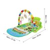 Baby Gym Activity Mat Kick Play Piano with Musical Toys
