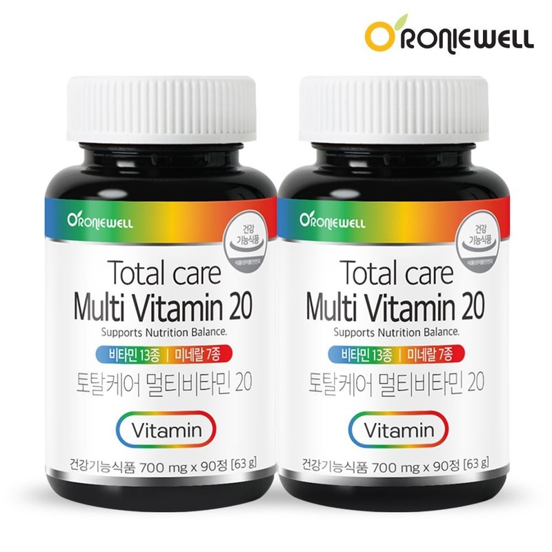 Roniwell [Roniwell] Total Care Multivitamin 20 90 tablets x 2
