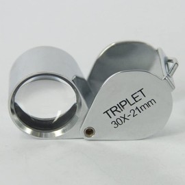 Ziyan Magnifying Glass 30x Magnification Diameter 25 mm Magnifying Glass Precision Magnifier Watchmaker