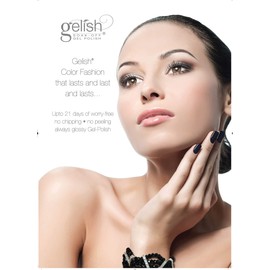 Gelish Artificial Nail Gel Polish Remover, 4 oz.