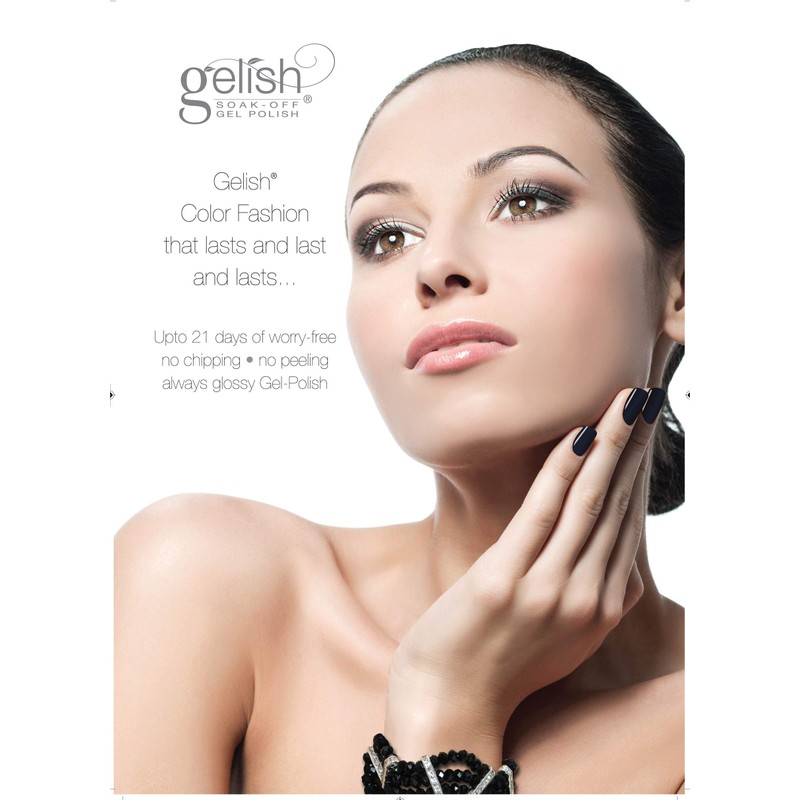 Gelish Artificial Nail Gel Polish Remover, 4 oz.