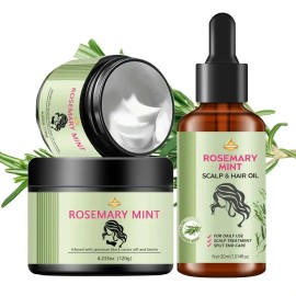 Combo Sumifang: Aceite Capilar Y Mascarilla Romero Menta