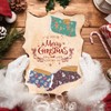 BETESSIN Christmas Craft Paper - 24 Sheets Christmas Motif Paper