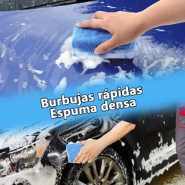 2pcs Esponja para pulir Autos,Microfibra Limpieza,Trapos para Lavar carros,Espuma densa, sper Absorbente, Suave y cmoda,Perfecto para Coches, cocinas, Vidrio, Pisos de Madera y Azulejos (8)