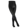FALKE Girl's Comfort Wool Plain Tights, Black (Black 3000), 7