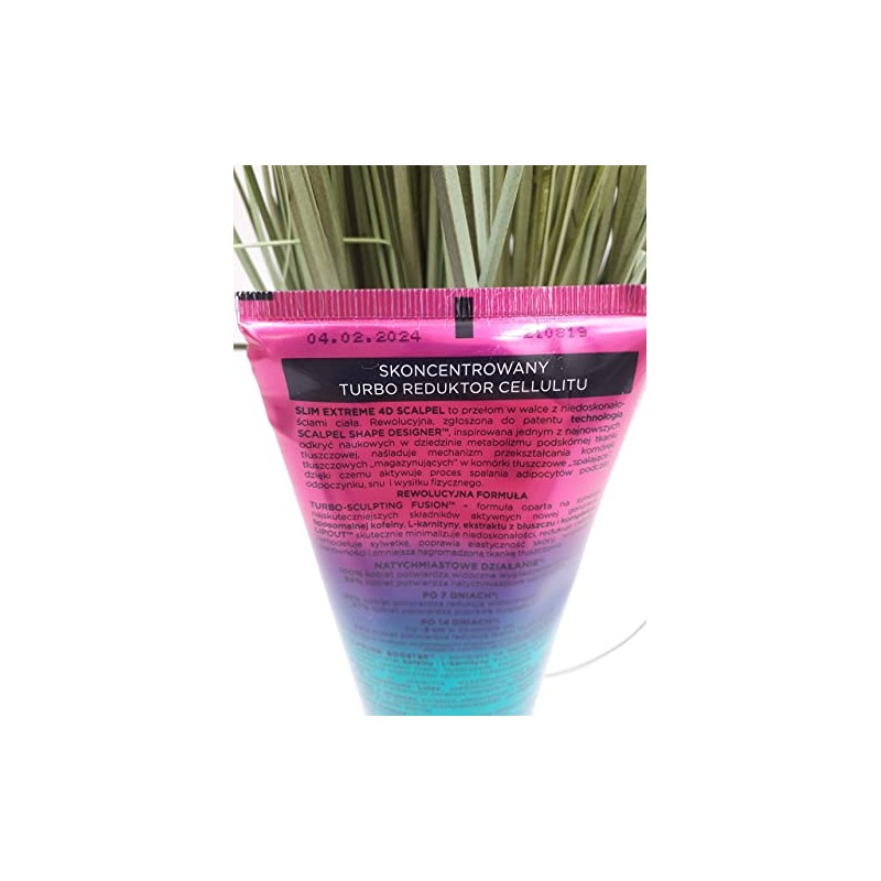 Slim Extreme 4D Scalpel Turbo - Crema reductora de celulitis