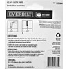 Everbilt Anti-Skid 1-1/2" Black Round TPE Glides (4-Pack) for Wooden