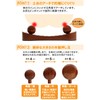 Acupuncture Guriguri-kun Strong Wooden Balls, 6 Pieces of 3 Types