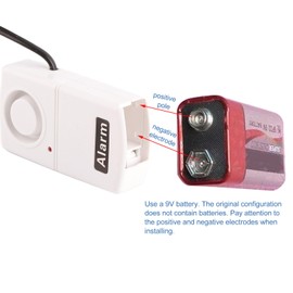 Akozon Power Failure Alarm, Power Failure Alarm 220 V 120 dB LED Automatic Pocket Alarm Power Failure Alarm for Home/Office/Business (220 V Chinese Standard Plug)