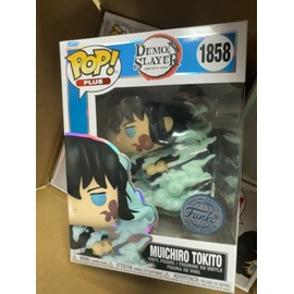 Funko IN HAND Funko Pop! Demon Slayer Muichiro Tokito #1858 with MIST With Protector