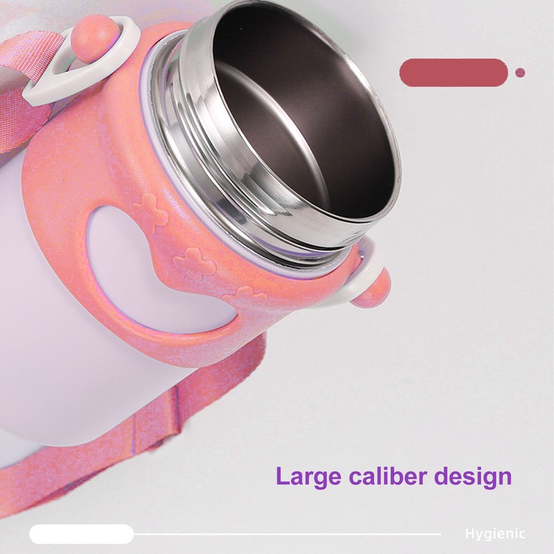 Water Bottle Portable Large Capacity Stainless Steel Vacuum Cup Outdoors